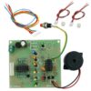 Water level indicator with full and empty tank alarm