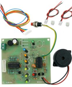 Water level indicator with full and empty tank alarm