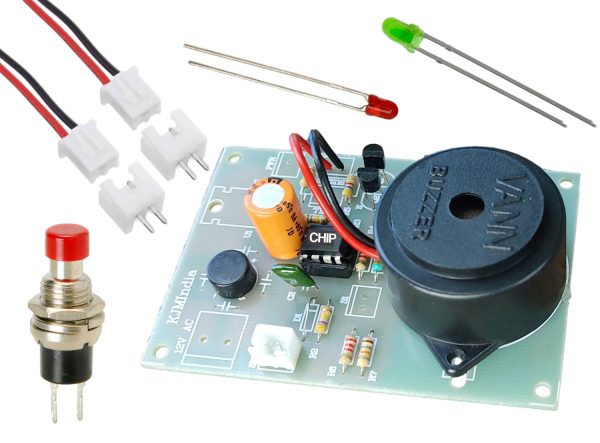 Water tank alarm circuit board - Overflow, low level or both