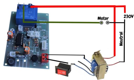 Fully Automatic Water Level Controller Circuit Board With Dry Run Protection For Monoblock Pumps - Image 2