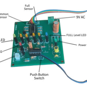 Water level indicator circuit board connection diagram