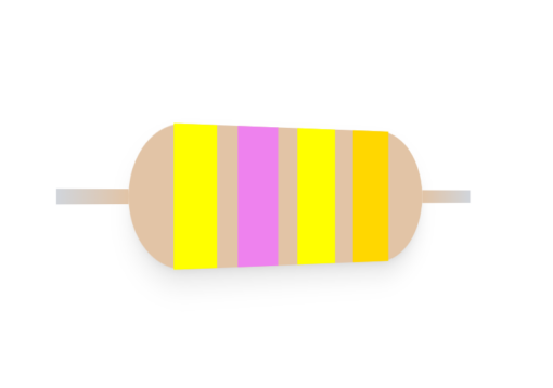 470Kilo ohms resistor